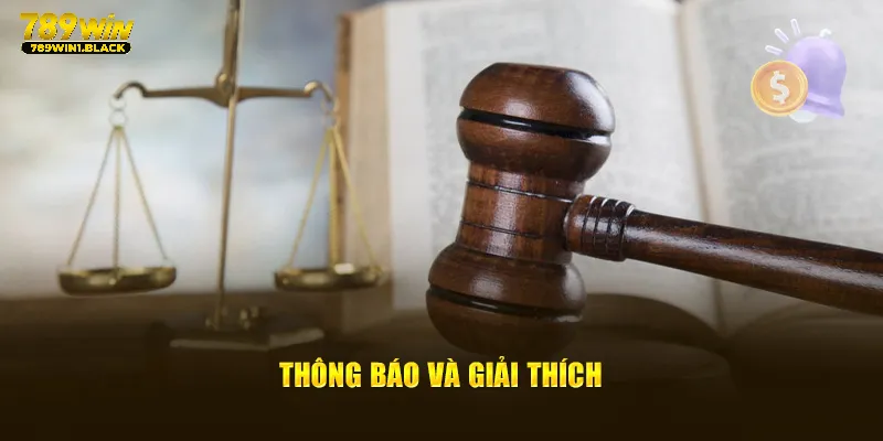 Chính Sách Miễn Trừ Trách Nhiệm 789WIN Cập Nhật Mới Nhất 4 Thông báo và giải thích